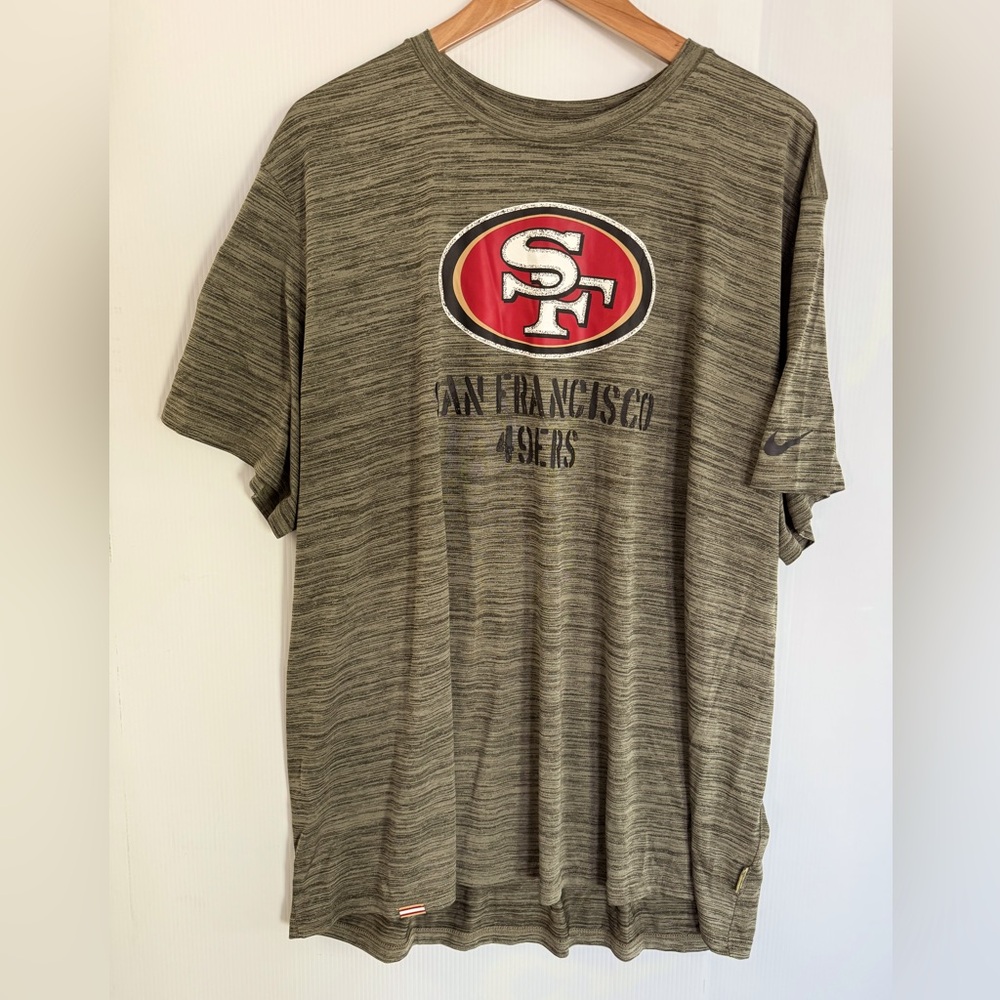 NIKE San Francisco 49ers Camo Shirt